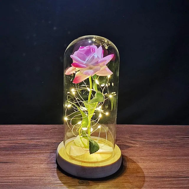 Luminous Galaxy Rose Lamp