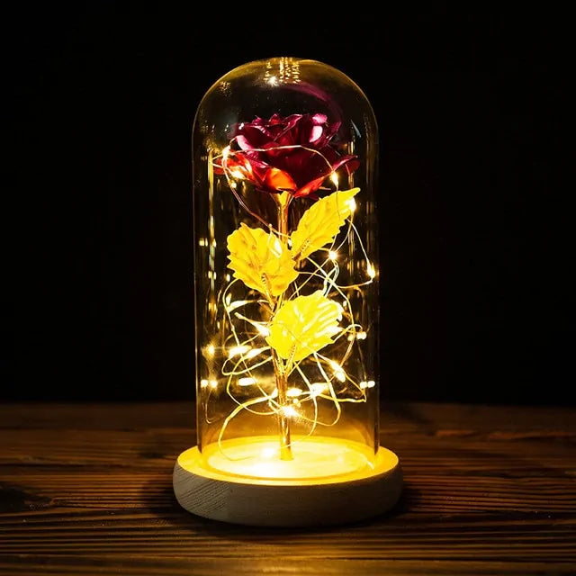 Luminous Galaxy Rose Lamp