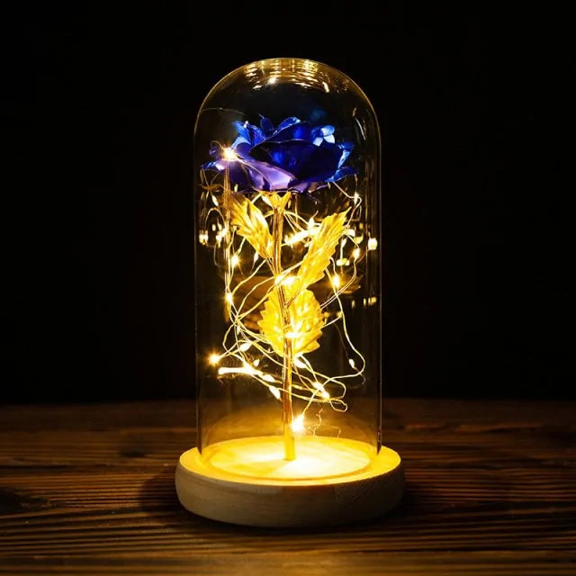 Luminous Galaxy Rose Lamp