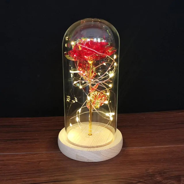 Luminous Galaxy Rose Lamp