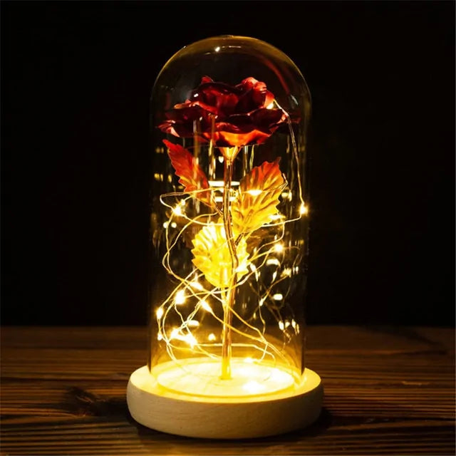 Luminous Galaxy Rose Lamp