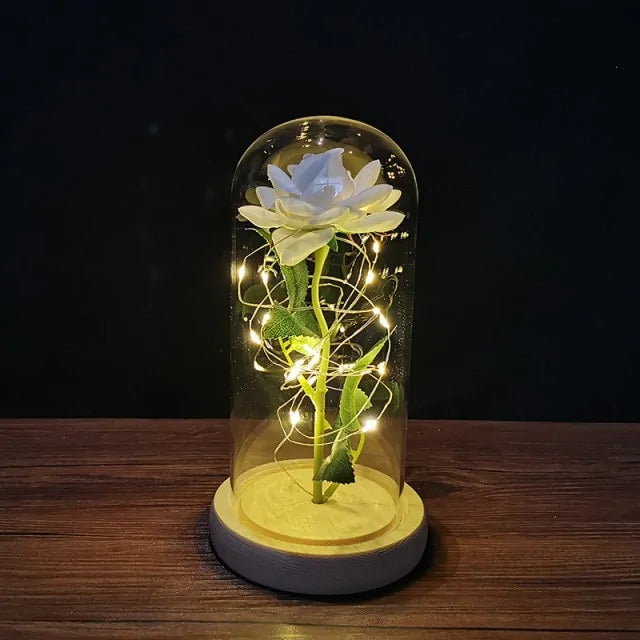 Luminous Galaxy Rose Lamp