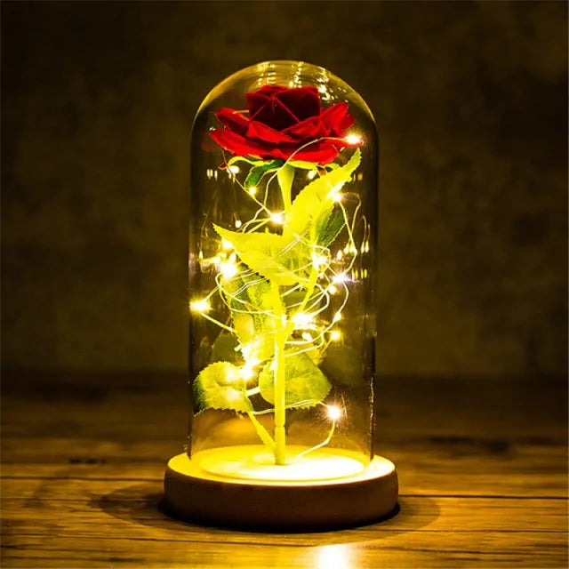 Luminous Galaxy Rose Lamp