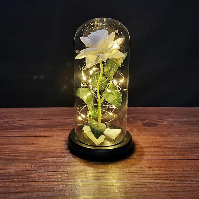 Luminous Galaxy Rose Lamp