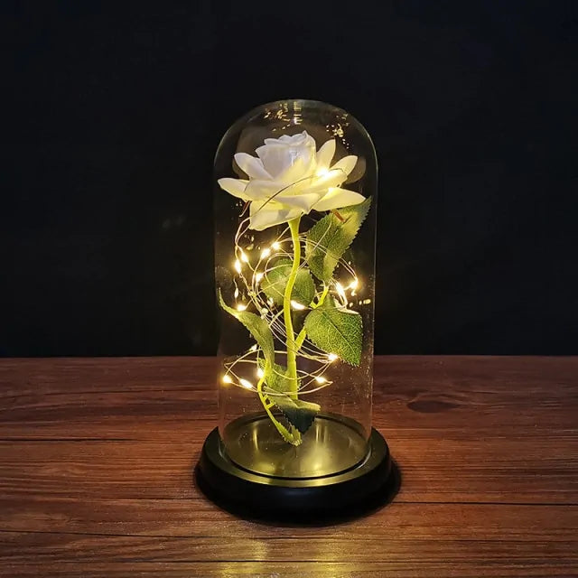 Luminous Galaxy Rose Lamp