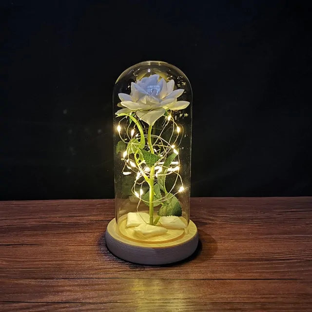 Luminous Galaxy Rose Lamp
