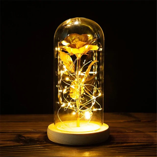 Luminous Galaxy Rose Lamp
