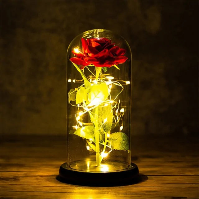 Luminous Galaxy Rose Lamp