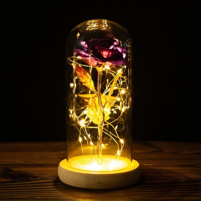 Luminous Galaxy Rose Lamp