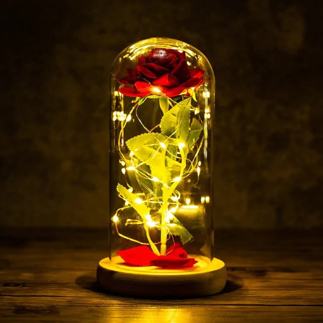 Luminous Galaxy Rose Lamp