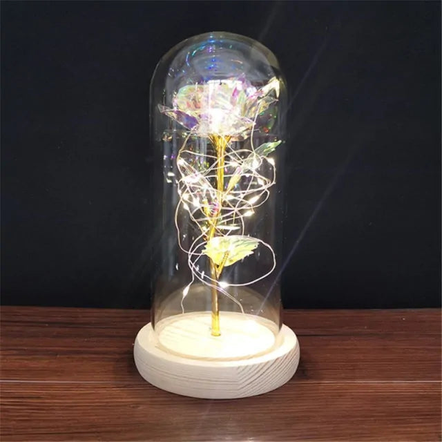 Luminous Galaxy Rose Lamp