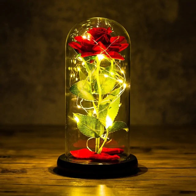 Luminous Galaxy Rose Lamp